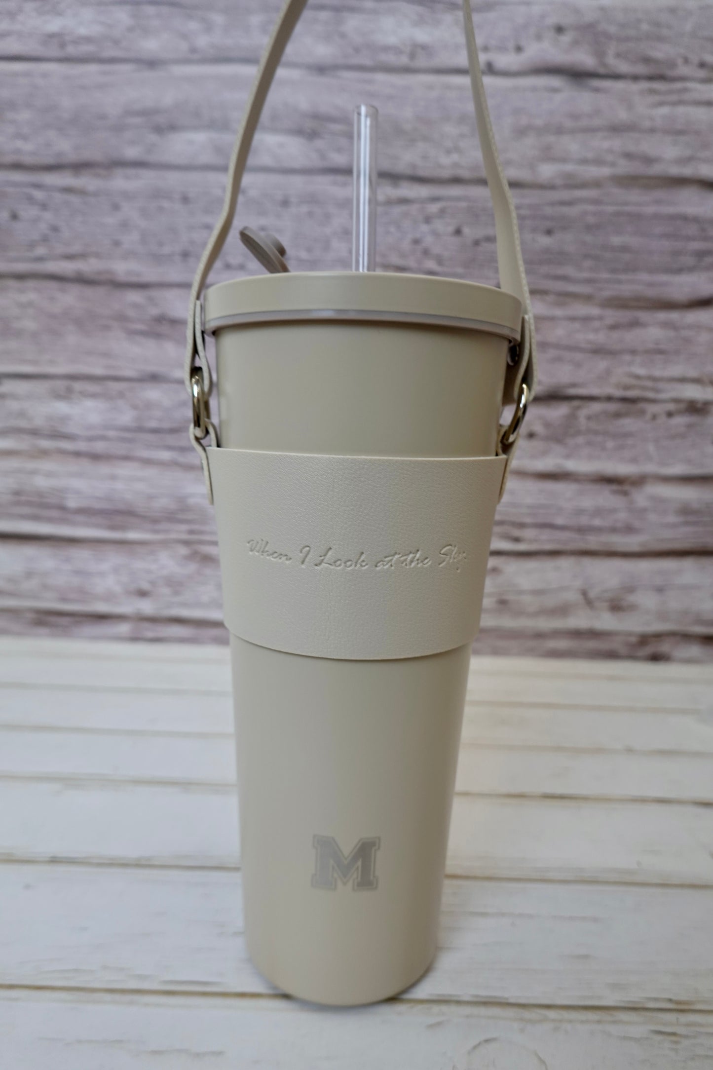 Ceramic Stainless Steel Insulated Straw Cup (Ceramic Coating)