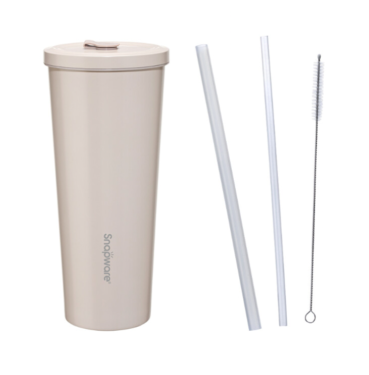 Ceramic Stainless Steel Insulated Straw Cup (Ceramic Coating)