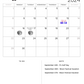 2024 TO 2025 SCHOOL CALENDAR - PERSONALIZE AND WRITE - FULLY CUSTOMIZABLE CALENDAR